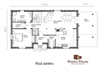 Projekt budynku mieszkalnego jednorodzinnego „DOŚWIATEK